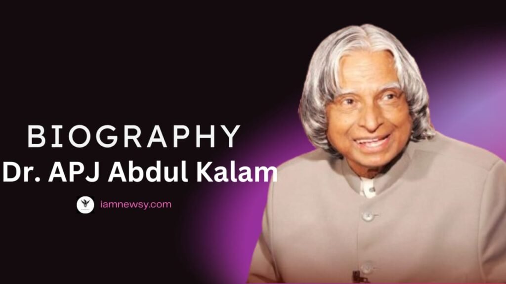 Biography of apj abdul kalam