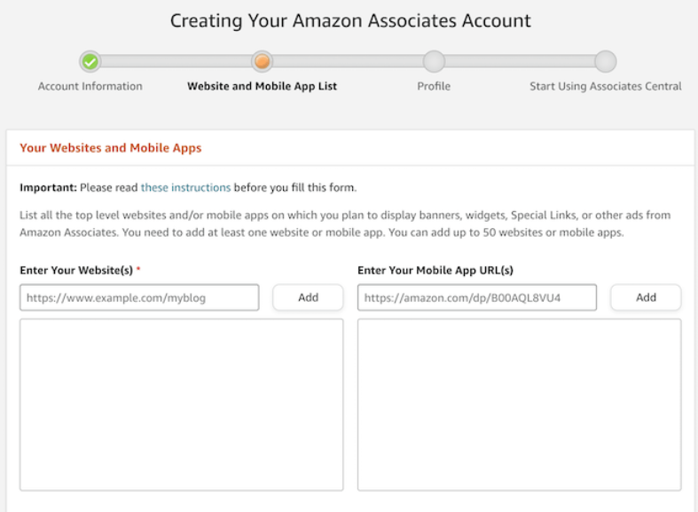 How to Create Amazon Affiliate Account